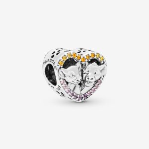 silver heart charm