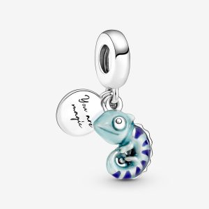 Color Changing Chameleon Dangle Charm