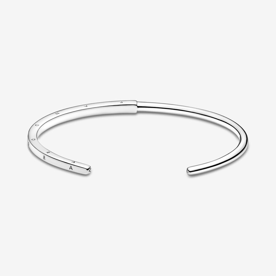 Signature I-D Open Bangle Sterling silver - Image 3