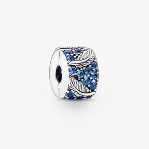 Curved Feather Clip Charm