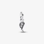 Sparkling Angel Wing Mini Dangle Charm