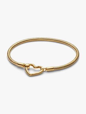 Heart Closure Snake Chain Bracelet