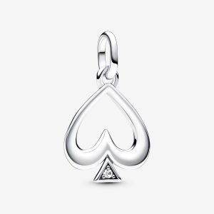 Spade Medallion Charm