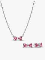 Wrapped In A Bow Necklace and Earring Set