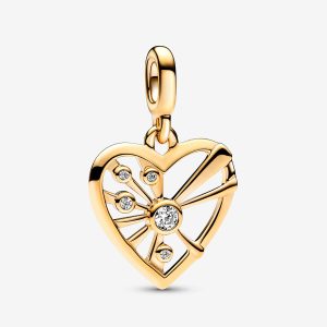 ME Heart & Rays Medallion