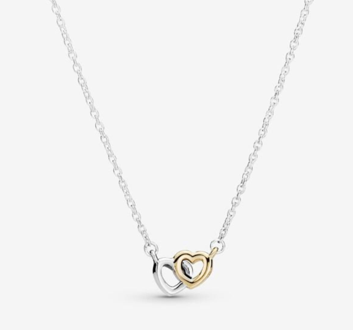 Interlocked Hearts Collier Necklace - Image 3
