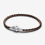 Moments Braided Leather Bracelet