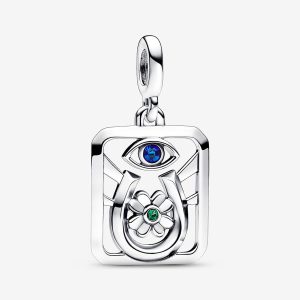 Tarot Card Medallion Charm
