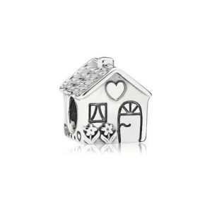 Home Sweet Home Charm - Sterling Silver