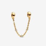 Triple Clear Stone Safety Chain