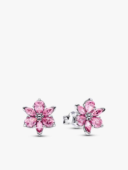 Pink Herbarium Bloom Earring & Necklace Set - Image 3