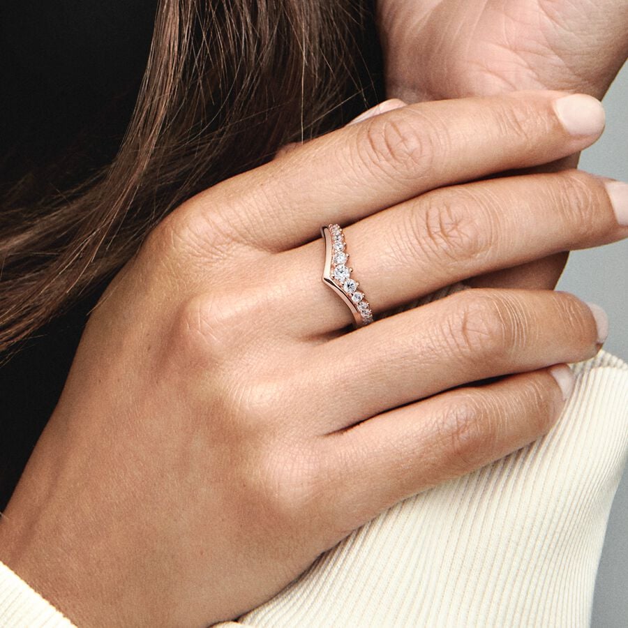 Timeless Wish Floating Pavé Ring - Image 4
