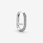 Pavé Link Earring