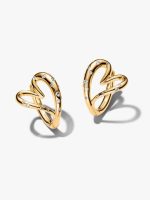 Heart Hoop Earrings