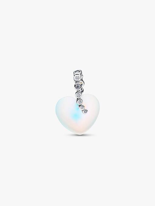 Shooting Star & Heart Dangle Charm - Image 2