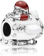 Santa In Space Bead