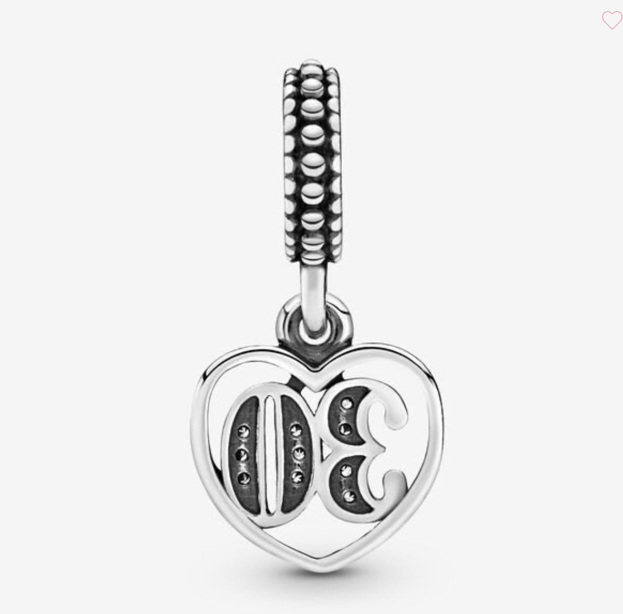 30th Celebration Dangle Charm - Image 2