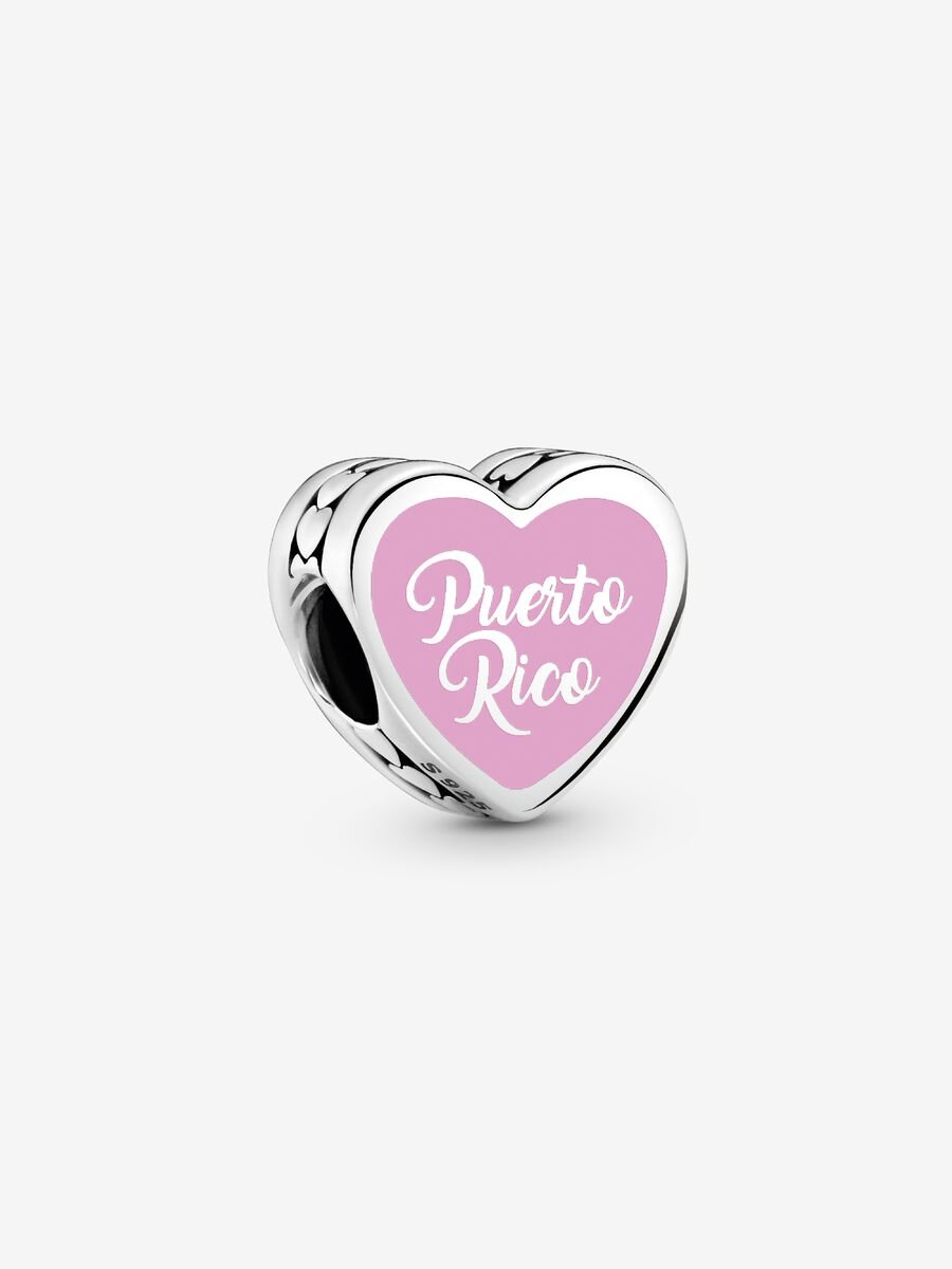 Puerto Rico Heart Charm - Image 2