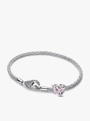 Entwined Heart and Butterfly Bracelet Gift Set