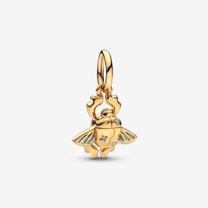 Scarab Beetle Dangle Charm