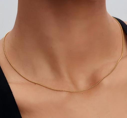 Bead Chain Necklace - Image 2