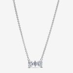 Sparkling Bow Necklace
