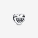 Mom's Little Monsters Heart Charm