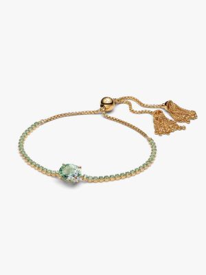 Butterfly Slider Tennis Bracelet