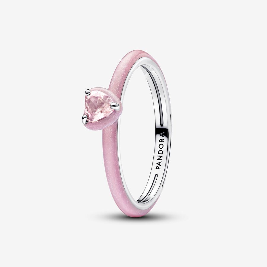 Roze Chakra Hart Ring