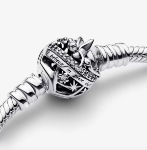 Tinker Bell Clasp Moments Snake Chain Bracelet
