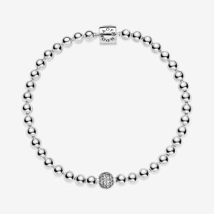 Beads & Pavé Bracelet