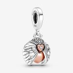 Club 2022 Ladybird & Heart Dangle Charm