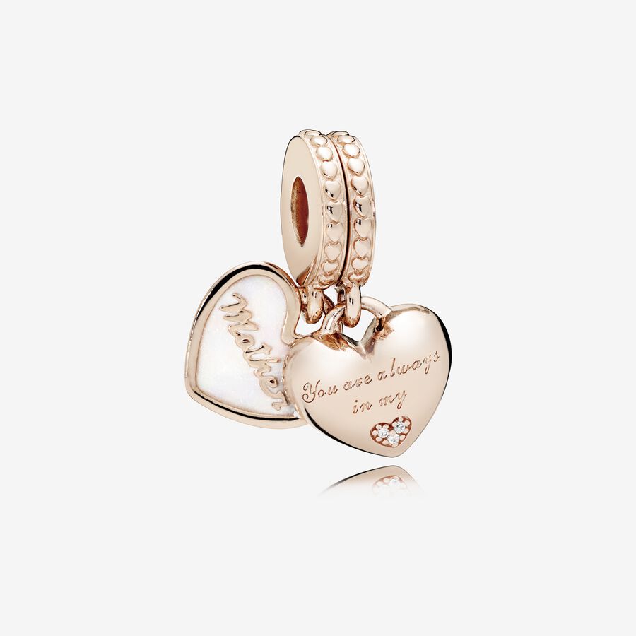 You're Always in My Heart Split Dangle Charm - Image 3