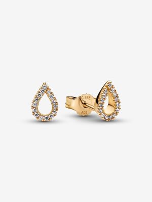 Lab-grown Diamond Pavé Stud Earrings