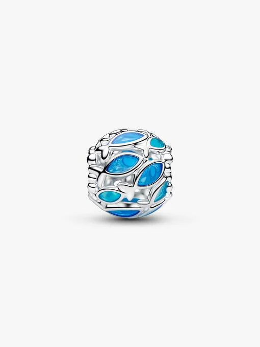 Openwork Swimming Fish Charm - Image 3