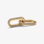 Plated Pavé Double Styling Link - Me