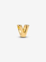 Letter V Alphabet Charm