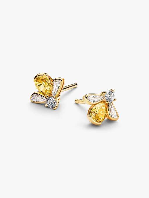 Honey Bee Stud Earrings - Image 2