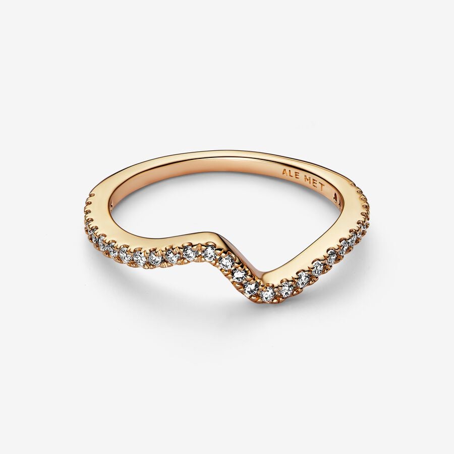 Sparkling Wave Ring - Image 2