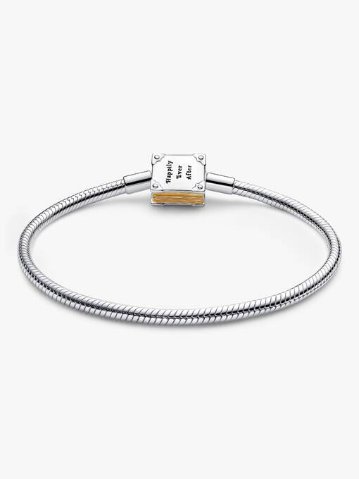 Storybook Lab-grown Diamond Snake Chain Bracelet - Image 2