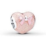 Bow Lace Heart Bead