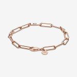 Link Chain & Stones Bracelet