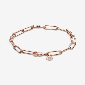 Link Chain & Stones Bracelet