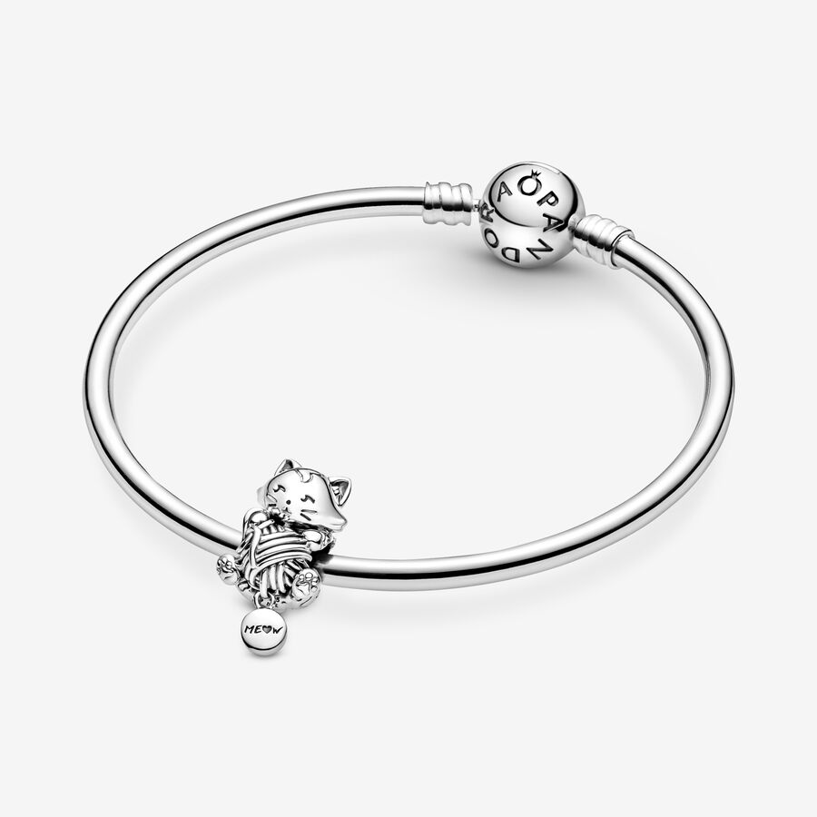 Kitten & Yarn Ball Charm - Image 4