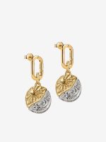 Sun & Moon Charm Earrings