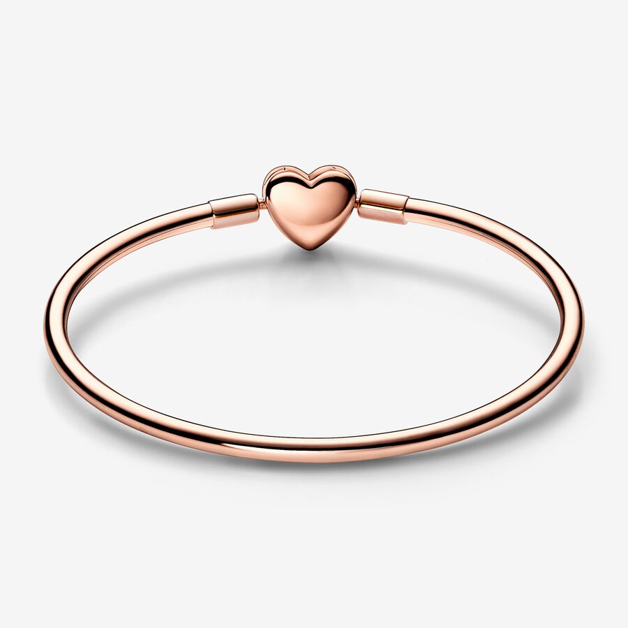 Moments Heart & Butterfly Bangle - Image 3
