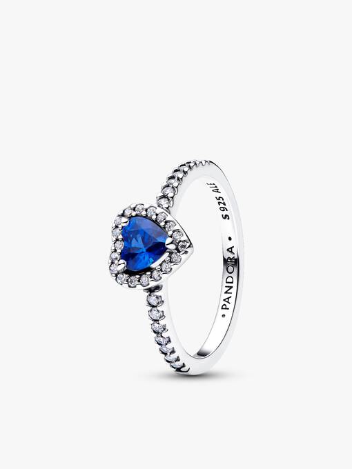 Deep Ocean Elevated Hearts Ring Set - Image 3