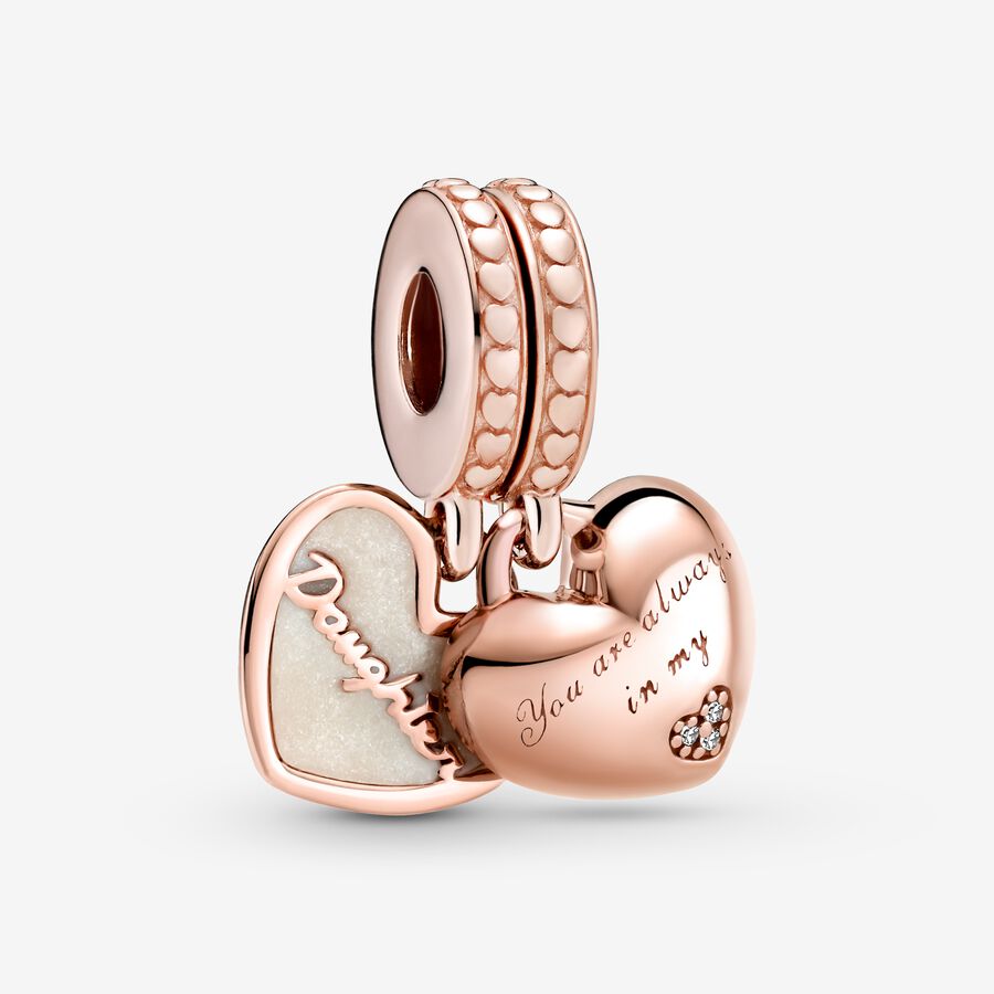 You're Always in My Heart Split Dangle Charm - Image 2