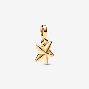 Faceted Star Mini Dangle Charm