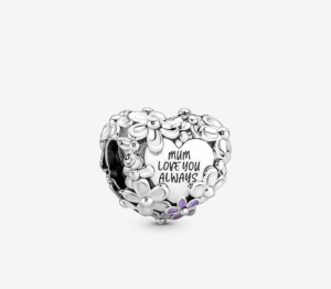 Mum Heart Charm
